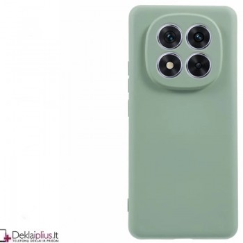 Liquid Air silikoninis dėklas su kameros apsauga - šviesiai žalias (Xiaomi Redmi Note 14 Pro 4G/5G/Note 14 Pro Plus/Poco X7 5G)